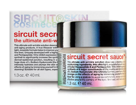 Sircuit Secret Sauce + The Ultimate Anti-Wrinkle Solution 1.3 oz. l 40 ml.